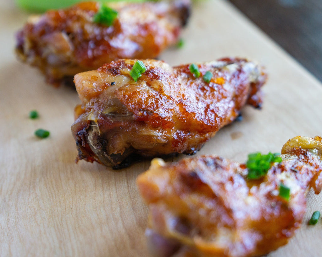 Spicy Bacon Wings